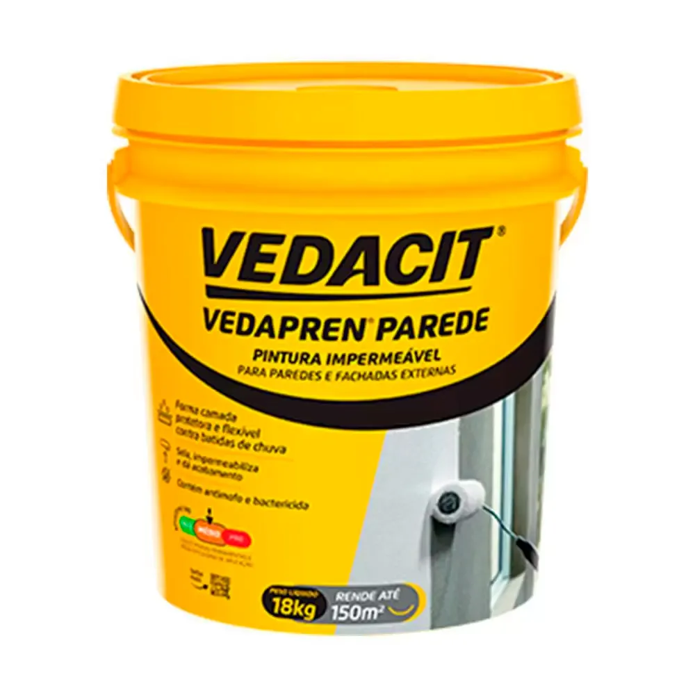 Impermeabilizante para Parede Vedapren 18KG - Vedacit