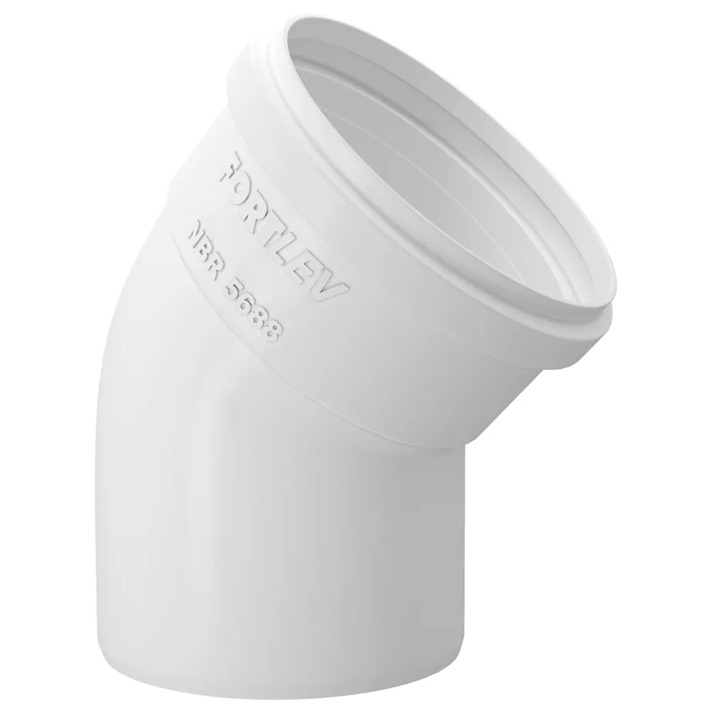 Joelho Fortlev 45° Esgoto SN 50mm